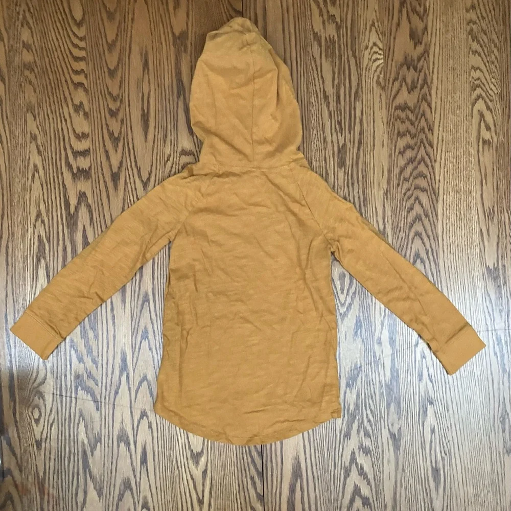💕BETTER TOGETHER💕OshKosh long sleeve hooded tee sz5/5A 100%cotton✨EUC✨